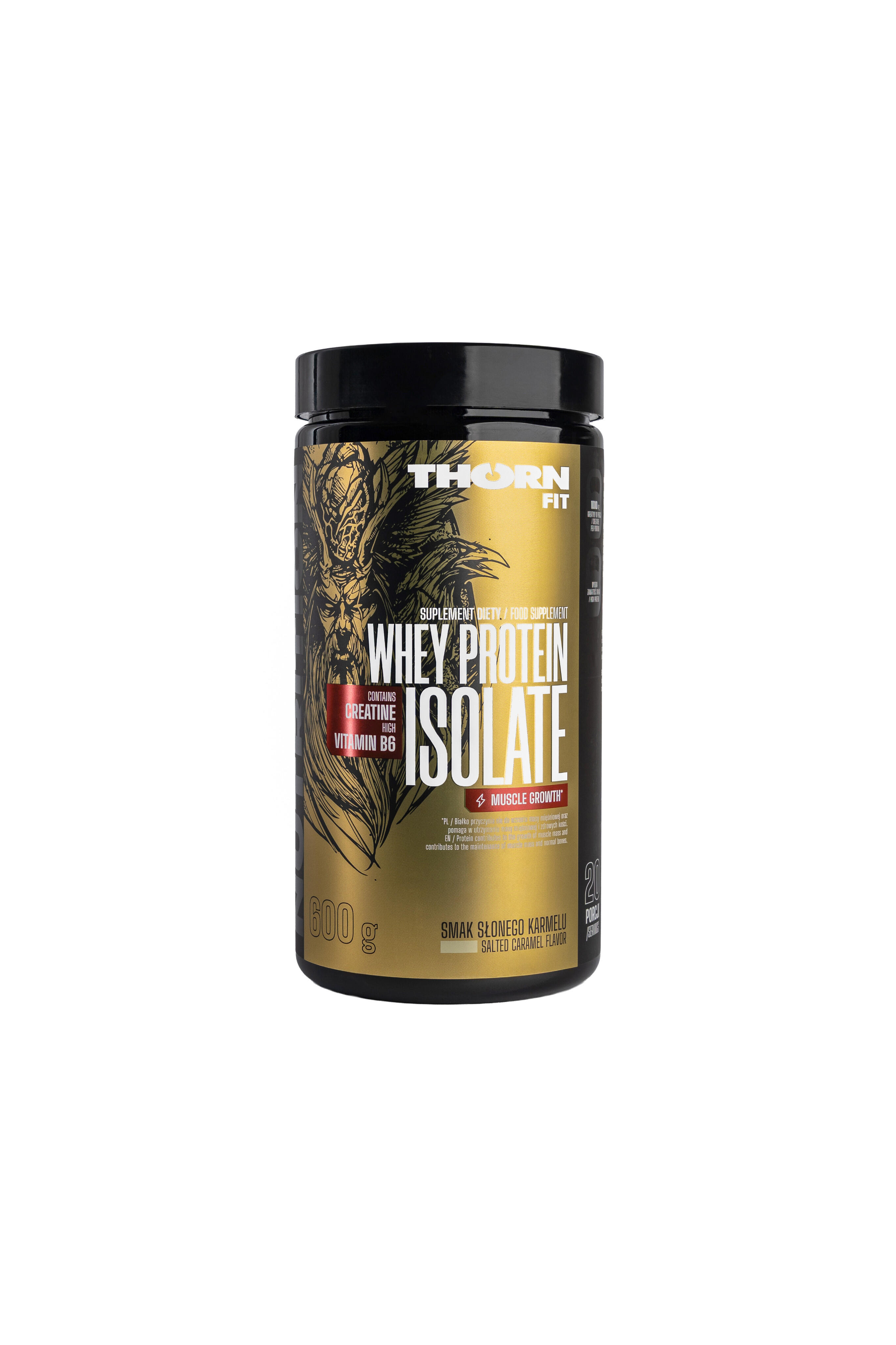 Suplement diety THORN FIT WHEY PROTEIN ISOLATE, smak: słony karmel, 600g