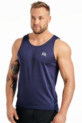 Heren rough radical fine mouwloos sneldrogend t-shirt