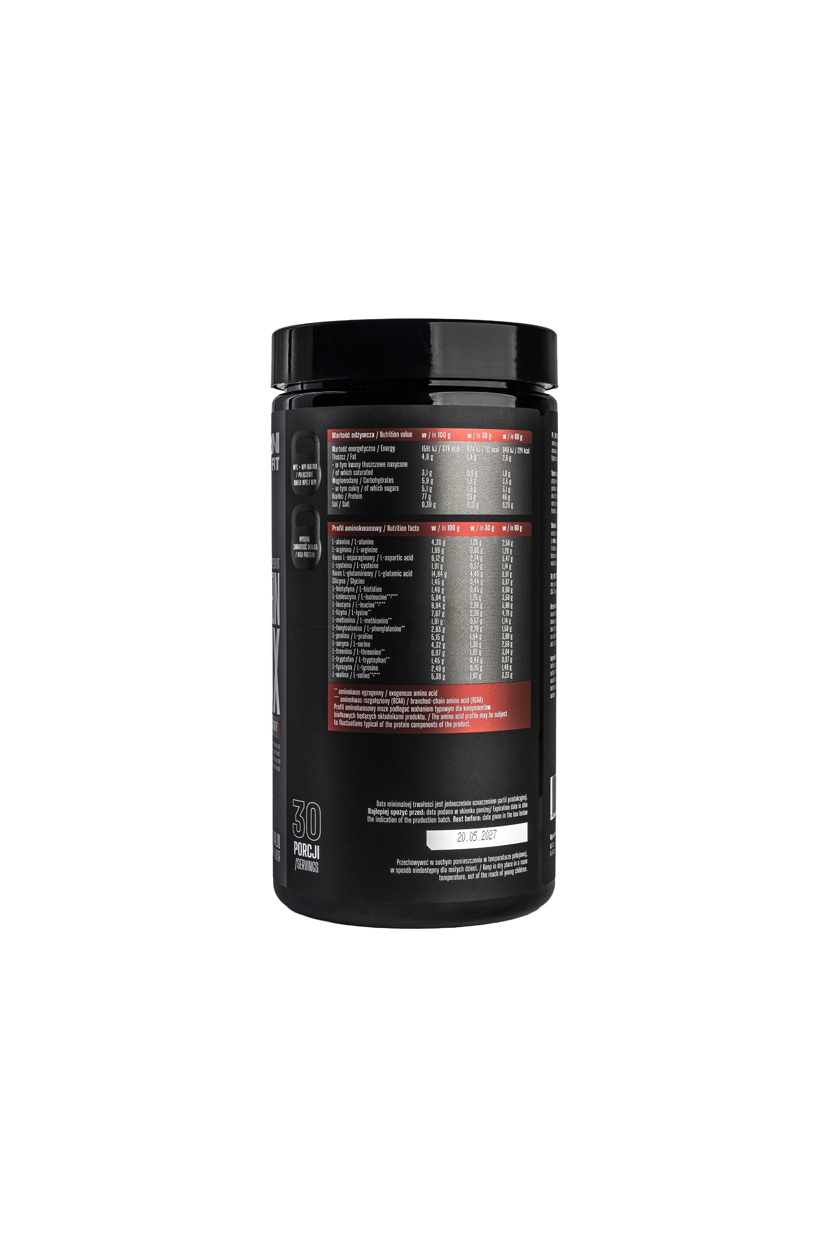 Suplement diety THORN FIT WHEY PROTEIN MATRIX, biała czekolada-malina, 900g 2/2
