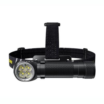 Hoofdlamp hc35 en zaklamp in een - 2700 lumen - zwart