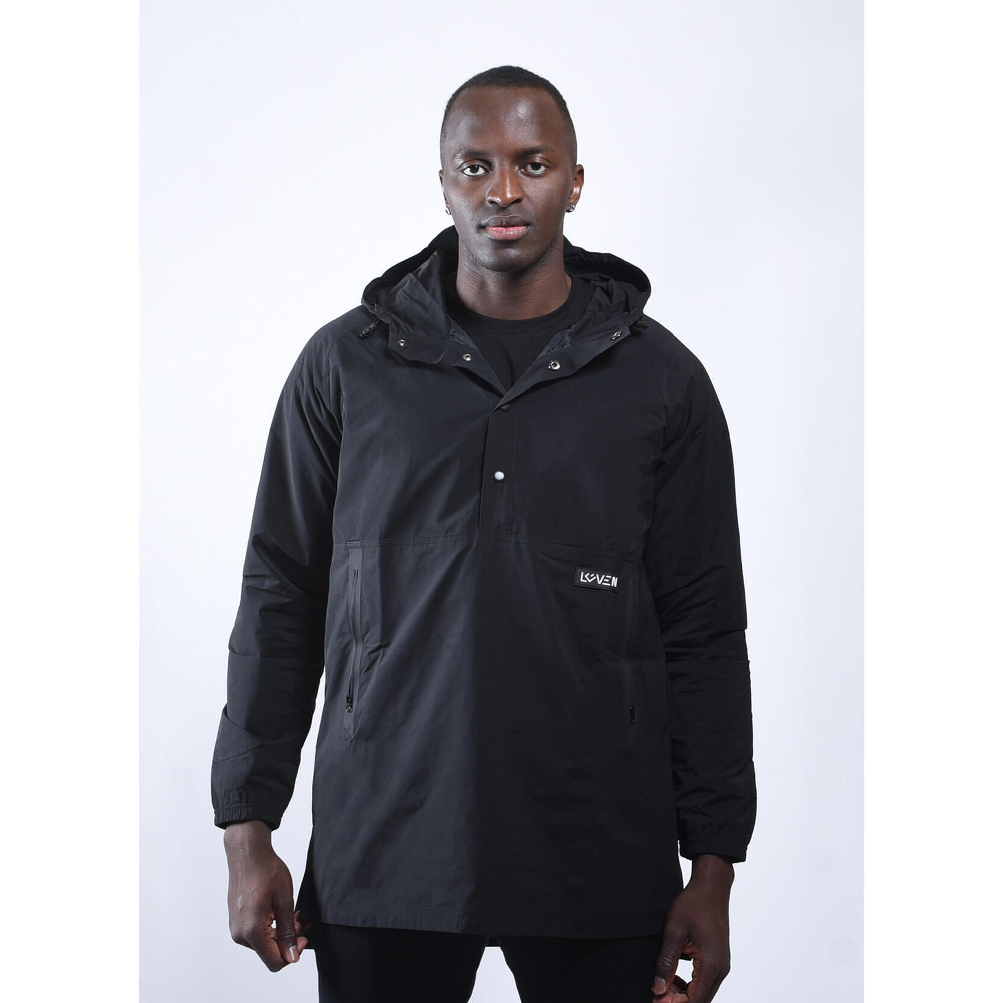 Gladiatorfit - Prime Anorak Homme Loven - Veste - Noir - No Size - Decathlon