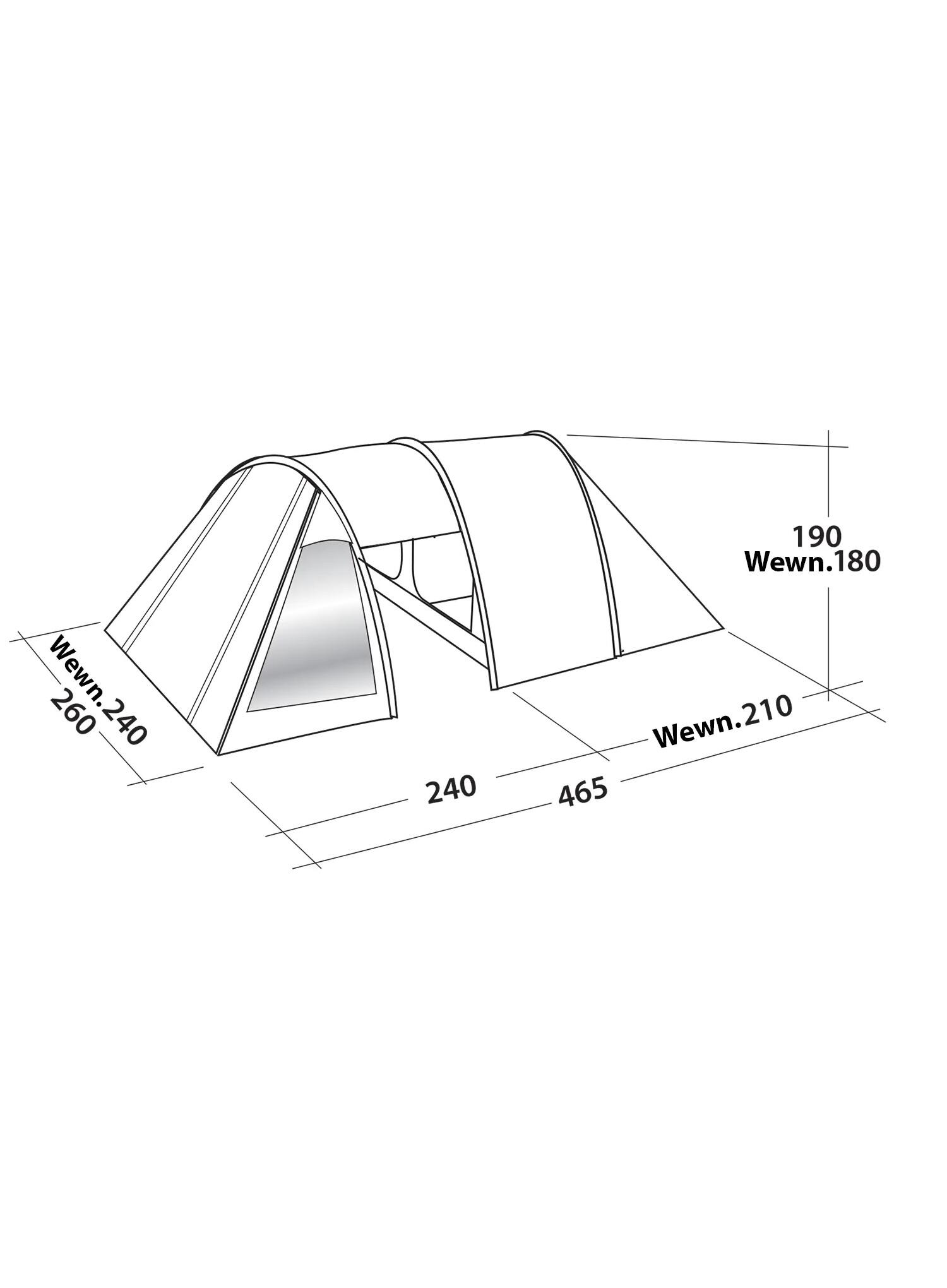 Easy Camp Galaxy 400 Rustic Green 2/7