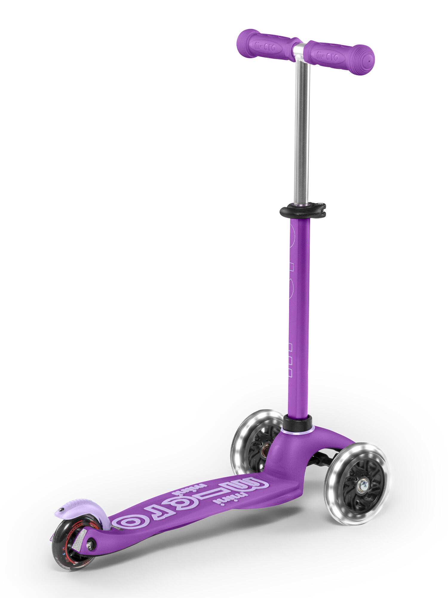 Mini Scooter - Light up Wheels: Purple 5/6