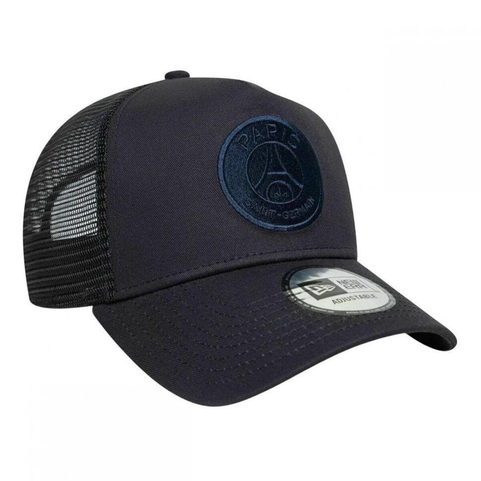 New Era czapka z daszkiem Trucker Cap Paris Saint-Germain granatowa