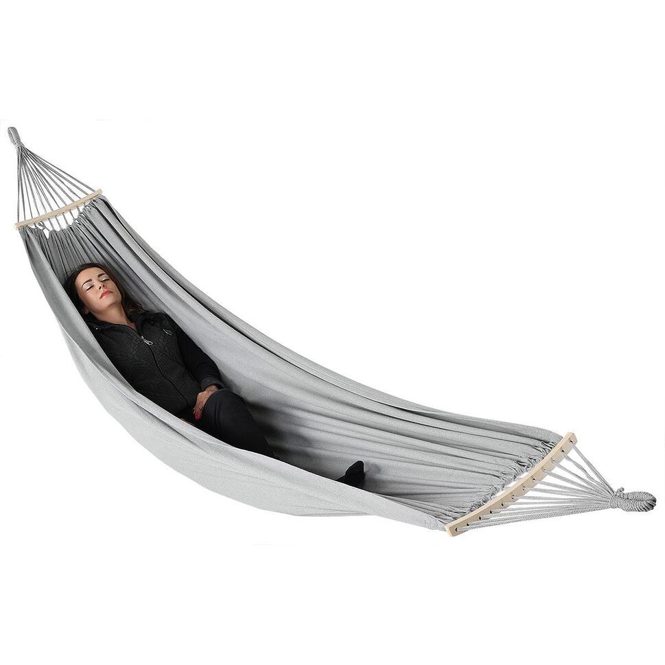 Hamak kempingowy Royokamp 2-osobowy 250x150cm z drążkiem i pokrowcem