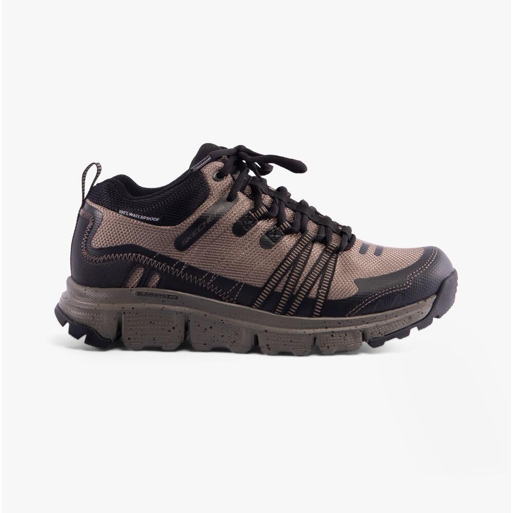 237701/tnbk Mens Sports High Top Lace Up Waterproof Trainers 1/1