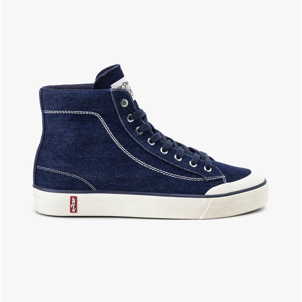 LEVI'S Ls2 Mid Mens Sports High Top Lace Up Trainers
