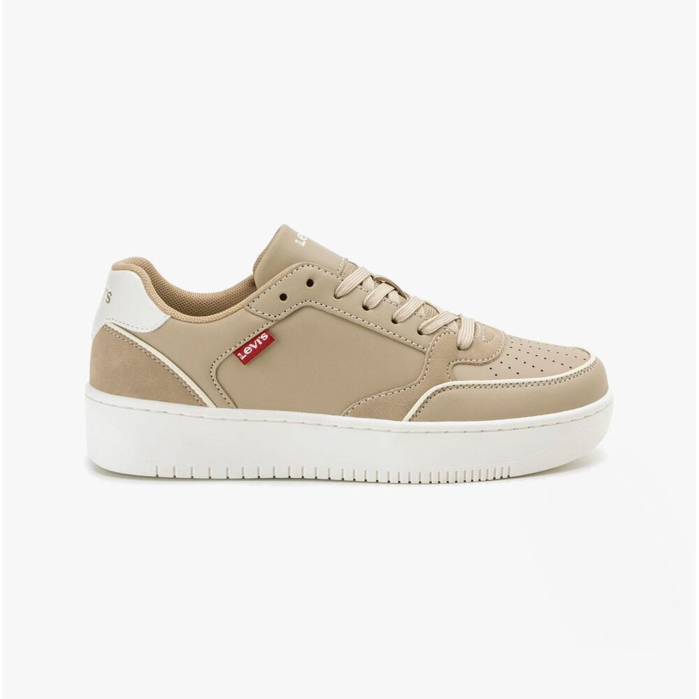LEVI'S Paige Womens Sports Low Top Lace Up Trainers