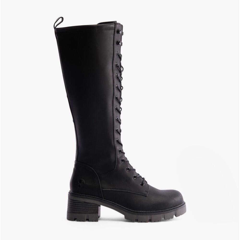 92044-00 Womens Knee Hight Lace Up Tall Boots 1/1