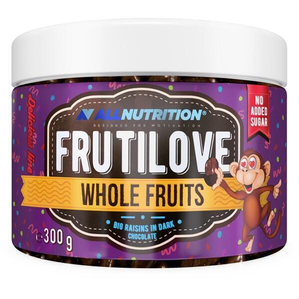 FRUTILOVE WHOLE FRUITS - GROTE ROZIJNEN IN PURE CHOCOLADE 300g