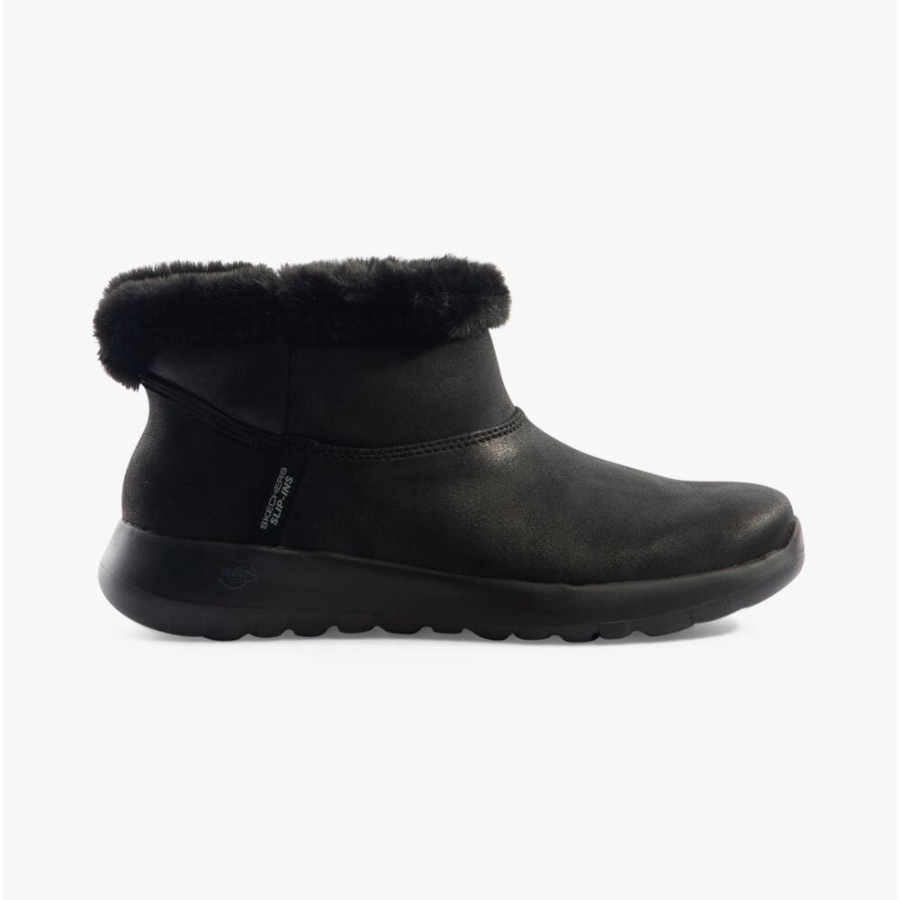 SKECHERS GEMÜTLICH SWAG DAMEN Skechers Slip-ins On-the-go Stellar Cozy Dream SCHWARZ