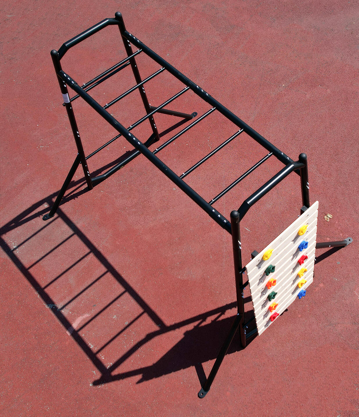Outdoor Klettergerüst Für Den Garten Mit Kletterwand 3/7