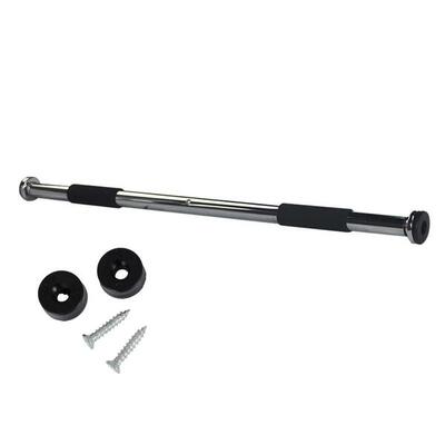 Verstellbare Klimmzugstange 130cm, Schwarz