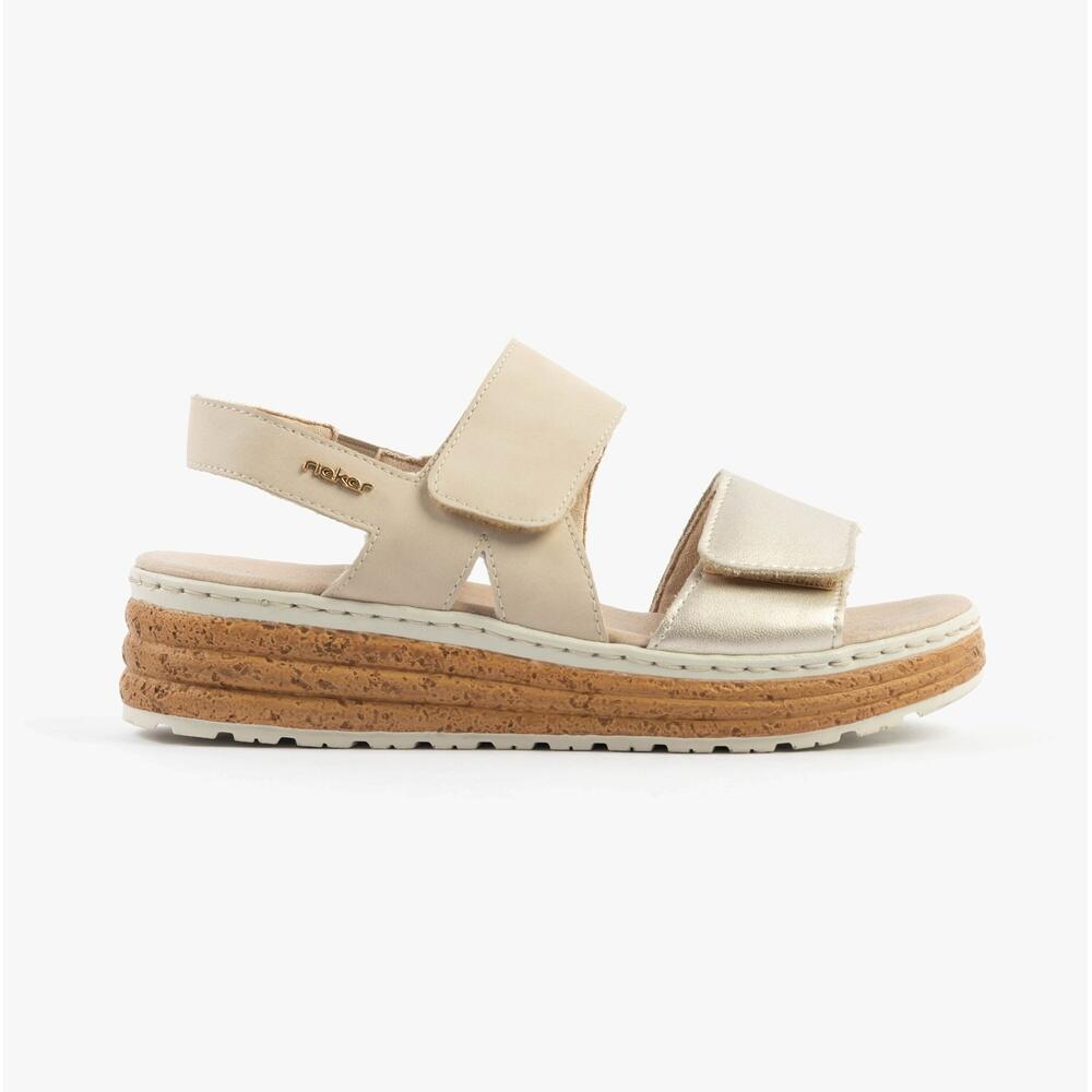 RIEKER 62761-90 Womens Touch Fasten Sandals