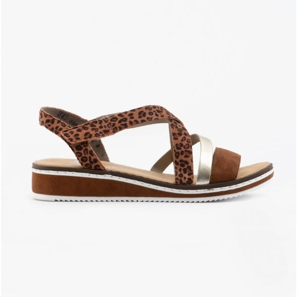 RIEKER V3663-24 Womens Touch Fasten Sandals