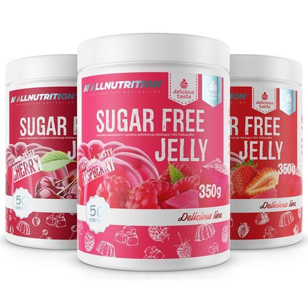 Galaretka bez cukru SUGAR FREE JELLY 350g Truskawka