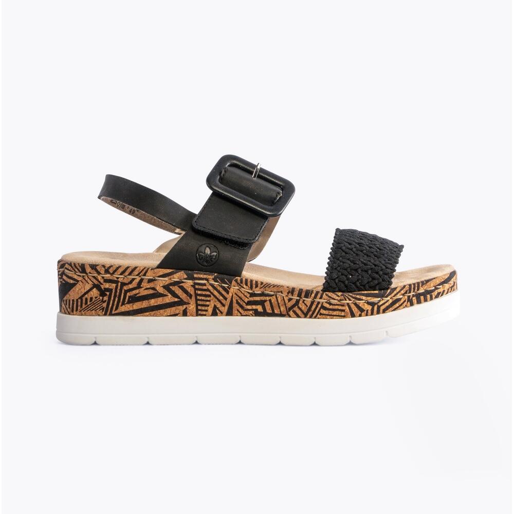 V3950-00 Womens Buckle Sandals 1/1