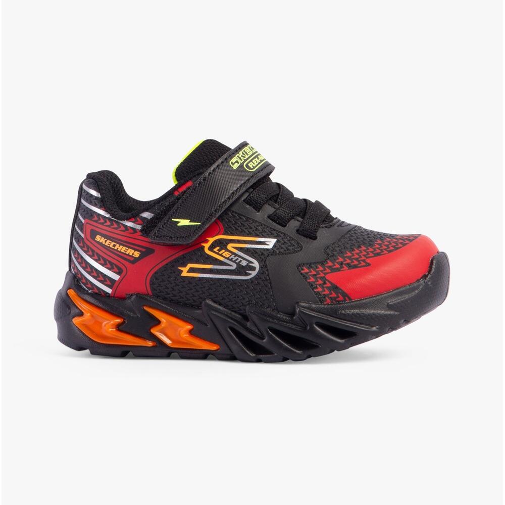 SKECHERS 400138n/bkrd Boys Sports Low Top Lace Up Trainers