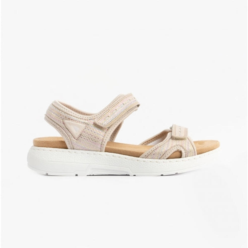RIEKER V8177-90 Womens Ankle Touch Fasten Sandals