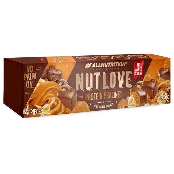 NUTLOVE PROTEIN PRALINES MILK CHOCO PEANUT 48 g