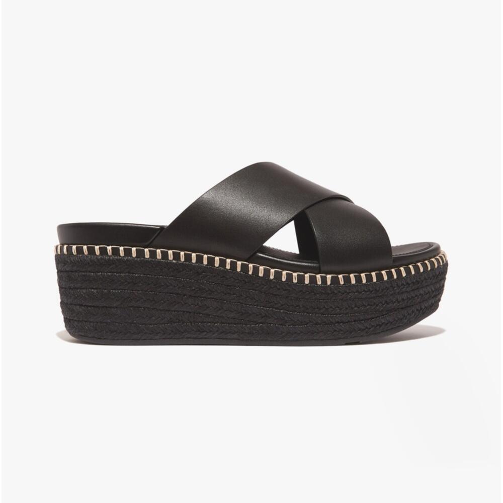 FIT FLOP Eloise Wedge Womens Slip On Espadrille