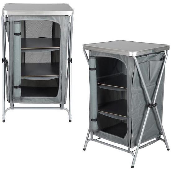 Reiseschrank mit 3 Einlegeböden 60x51x98CM
