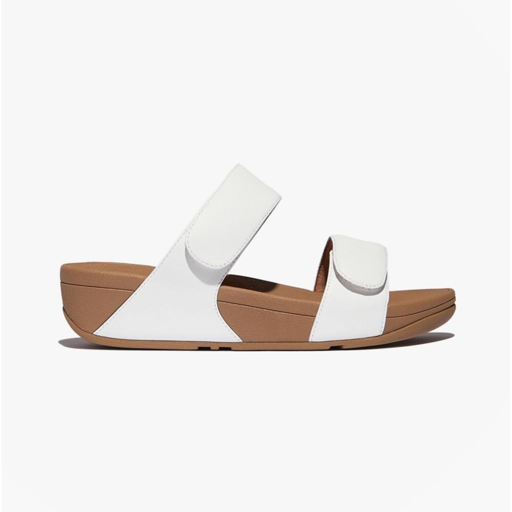 Lulu Adjustable Womens Slip On Slides 1/1
