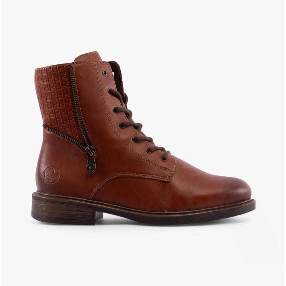 71450-24 Womens Ankle Lace Up Boots 1/1