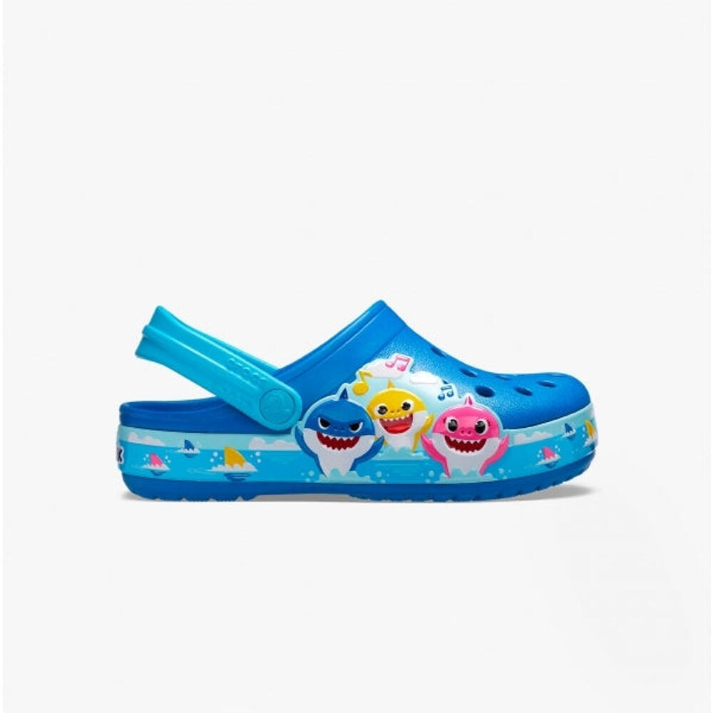 CROCS 207066-4jl Kids Sports Strap Clogs