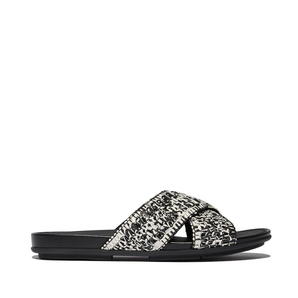 FIT FLOP Gracie Woven Womens Slip On Slides