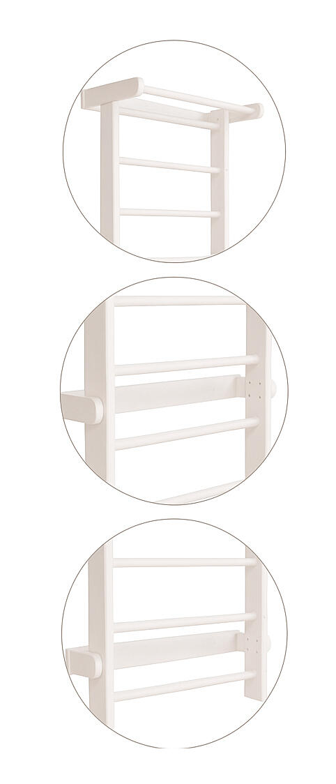 Scala da ginnastica Cherry White - bianco 2/7