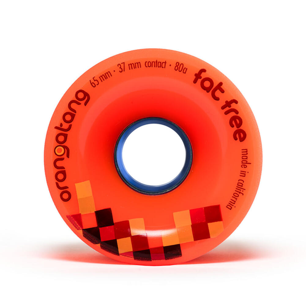 Fat Free Freeride Longboard Wheels 2/4