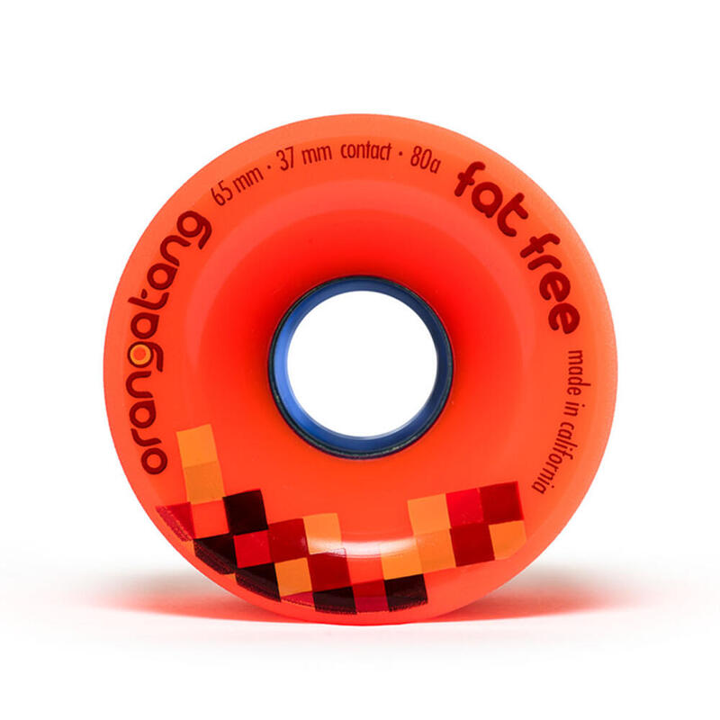 Roți Skateboard - Sk8 - Fat Free - 65 mm 80a - Orangatang
