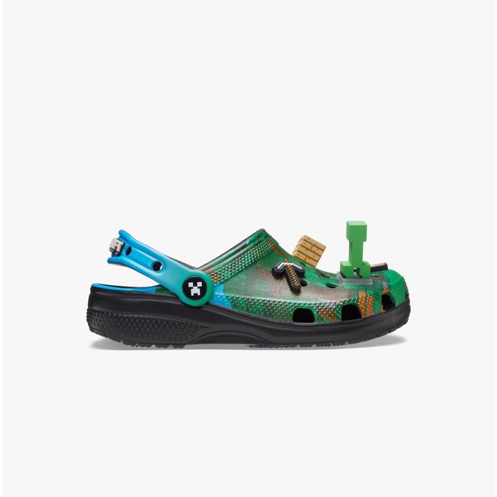 CROCS Minecraft Unisex Sports Slip On Clogs