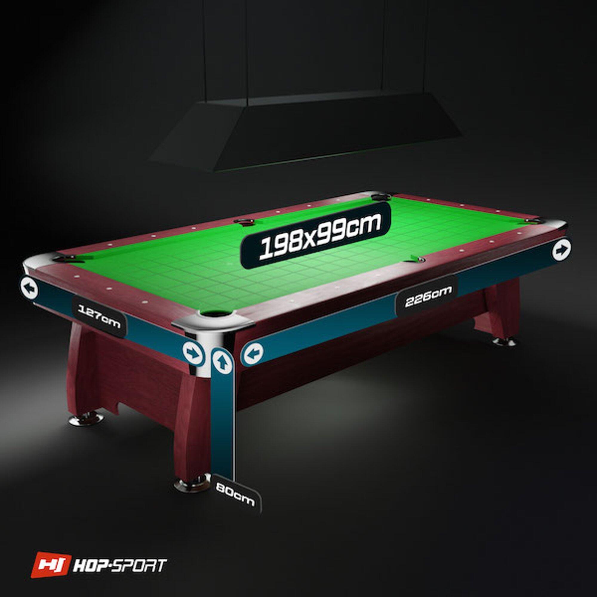 Stół bilardowy spływowy Vip Extra 7FT z nakładką ping-pong blat 3/7