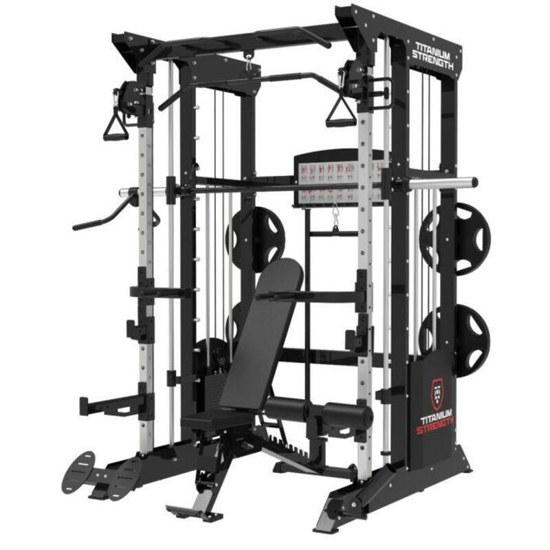 Titanium Strength Black Series B200 V2 Smith Machine, Multi Power