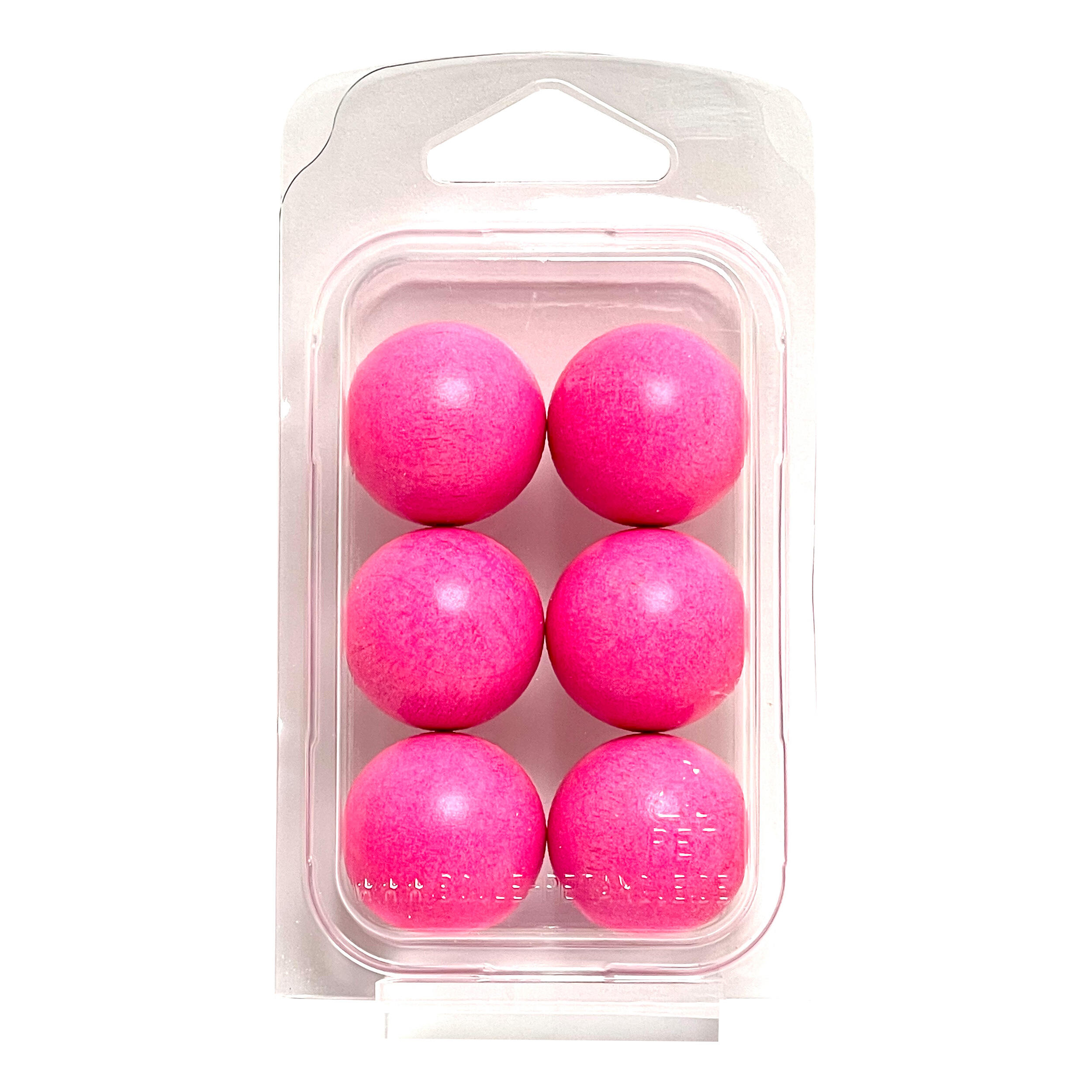 Boulemaus - Pétanque - 6 Cochonnets – Couleur Néon Magenta - 30mm - Cochonnet - Rose - Decathlon