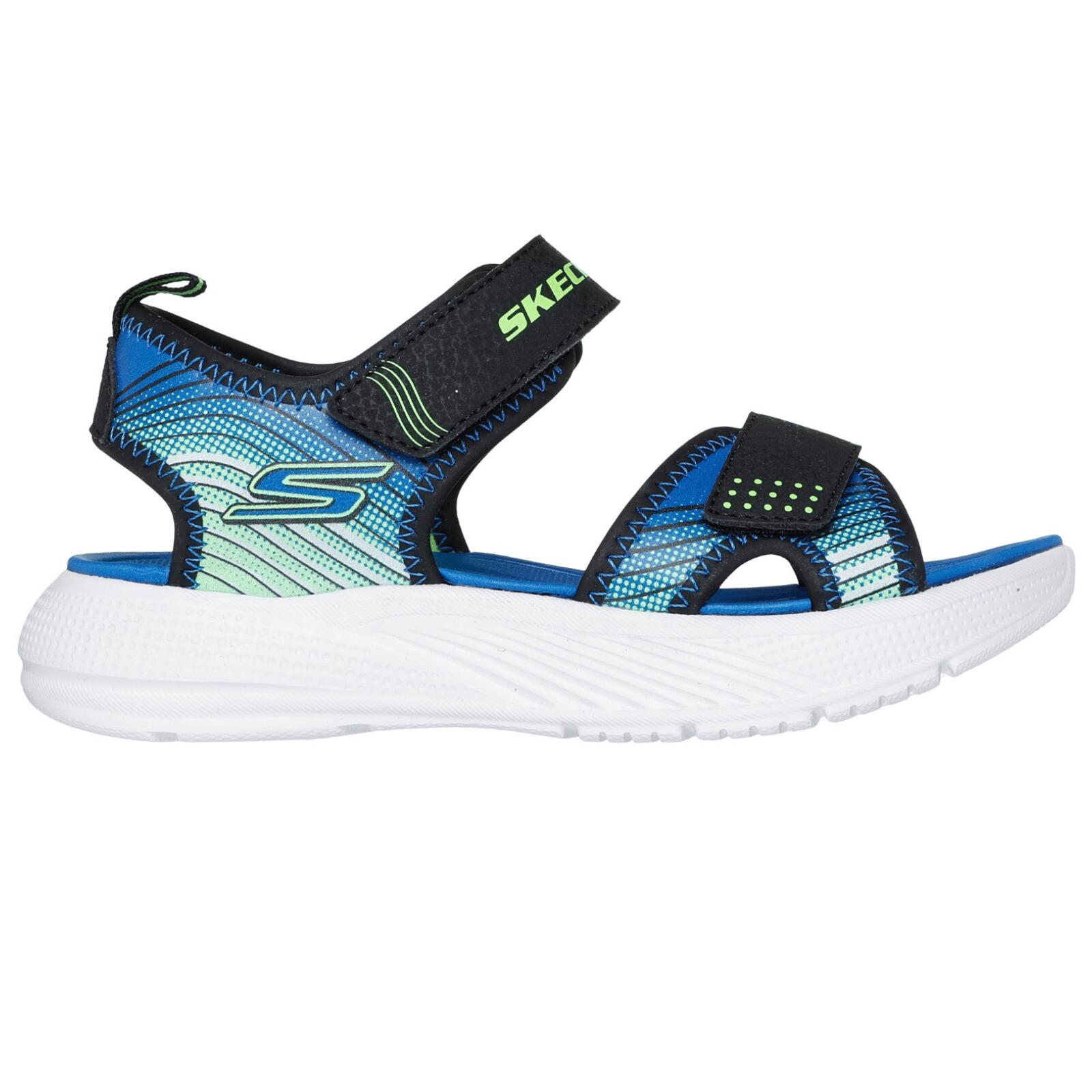 Sandalias SKECHERS  Microspec Splash Azul  Niños 2/5