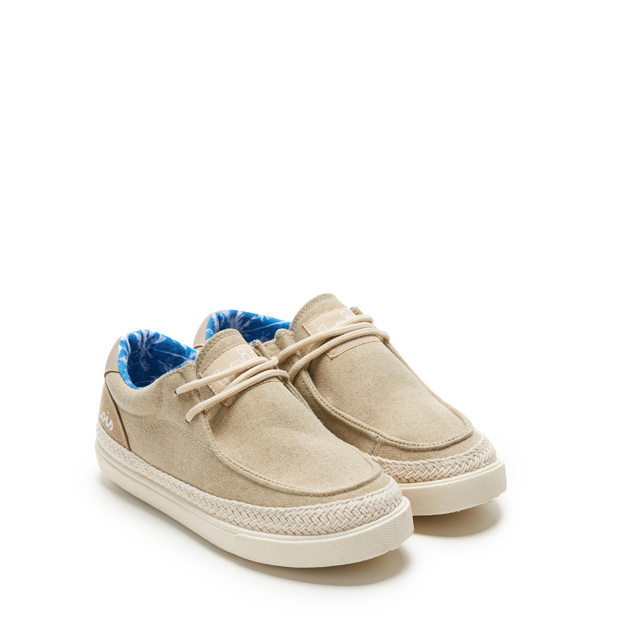 Zapatillas Caminar Niños Lois 60206 Beige con Cordones 2/5