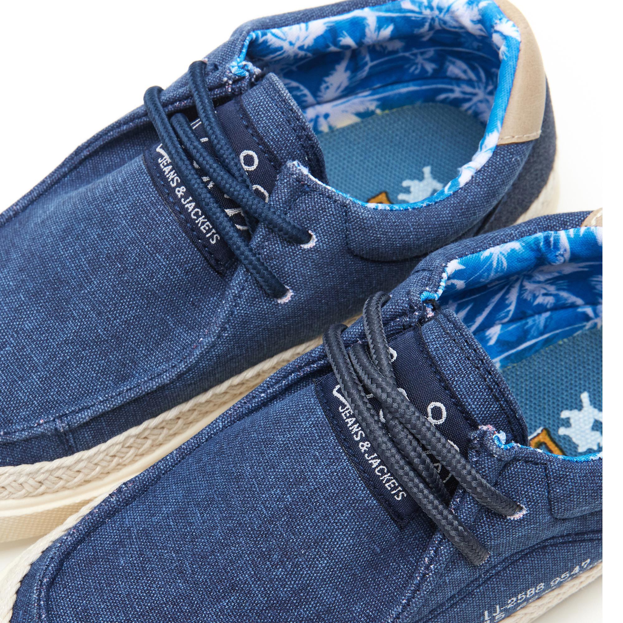 Zapatillas Caminar Niños Lois 60206 Azul marino con Cordones 5/5