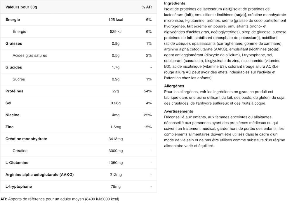 Isolato di siero di latte - Iso Whey Zero Black - Fragola 2/4