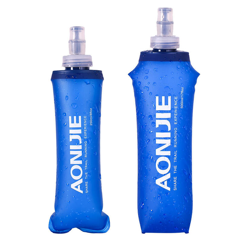 SD15 250ml / 500ml Softflask BPA Free Foldable Soft Water Bottle