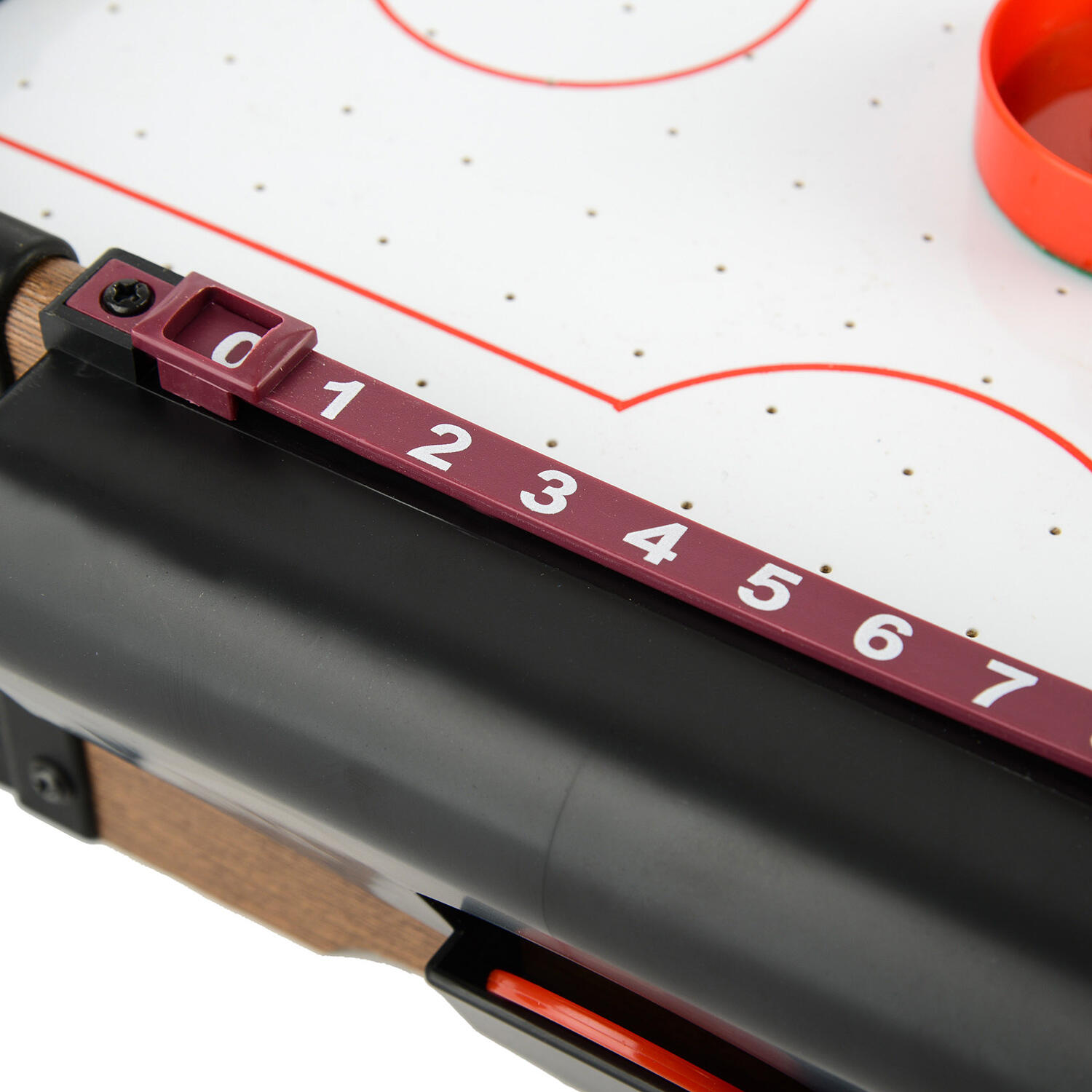 Powerplay, Air Hockey Table Game, Table Toys Game for Kids and Adults, Brown 4/6