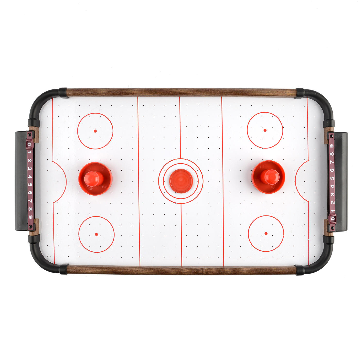 Powerplay, Air Hockey Table Game, Table Toys Game for Kids and Adults, Brown 5/6