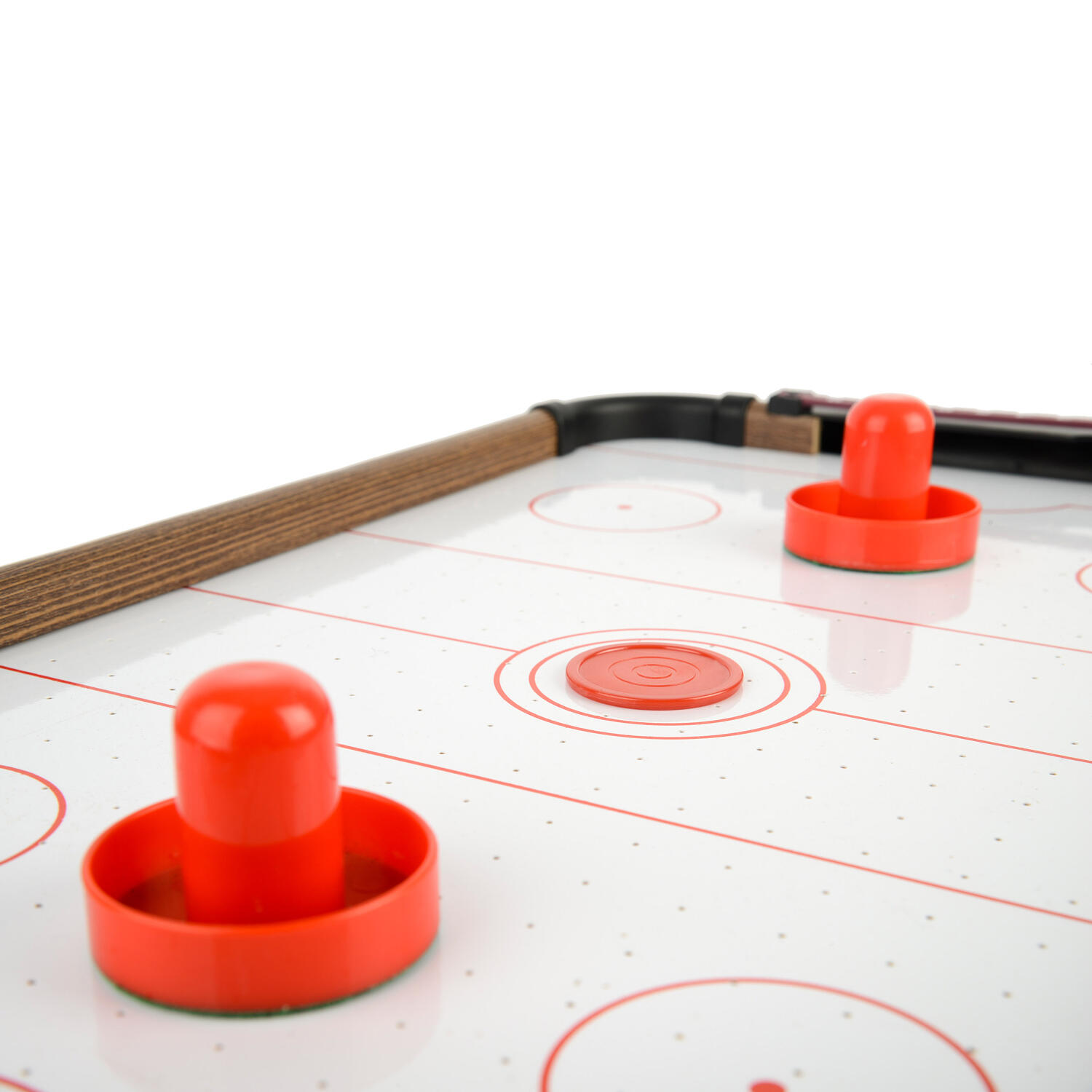 Powerplay, Air Hockey Table Game, Table Toys Game for Kids and Adults, Brown 3/6