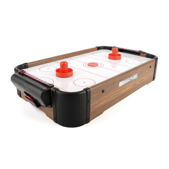 Powerplay, Air Hockey Table Game, Table Toys Game for Kids and Adults, Brown