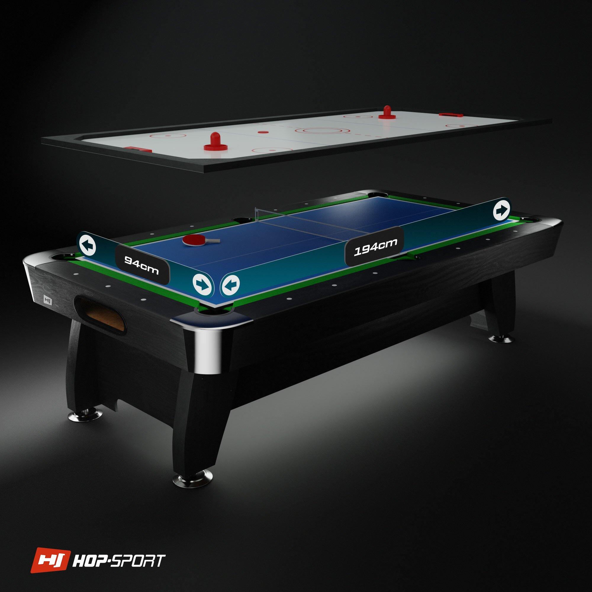 Stół bilardowy spływowy Vip Extra 7FT z nakładką ping-pong cymbergaj