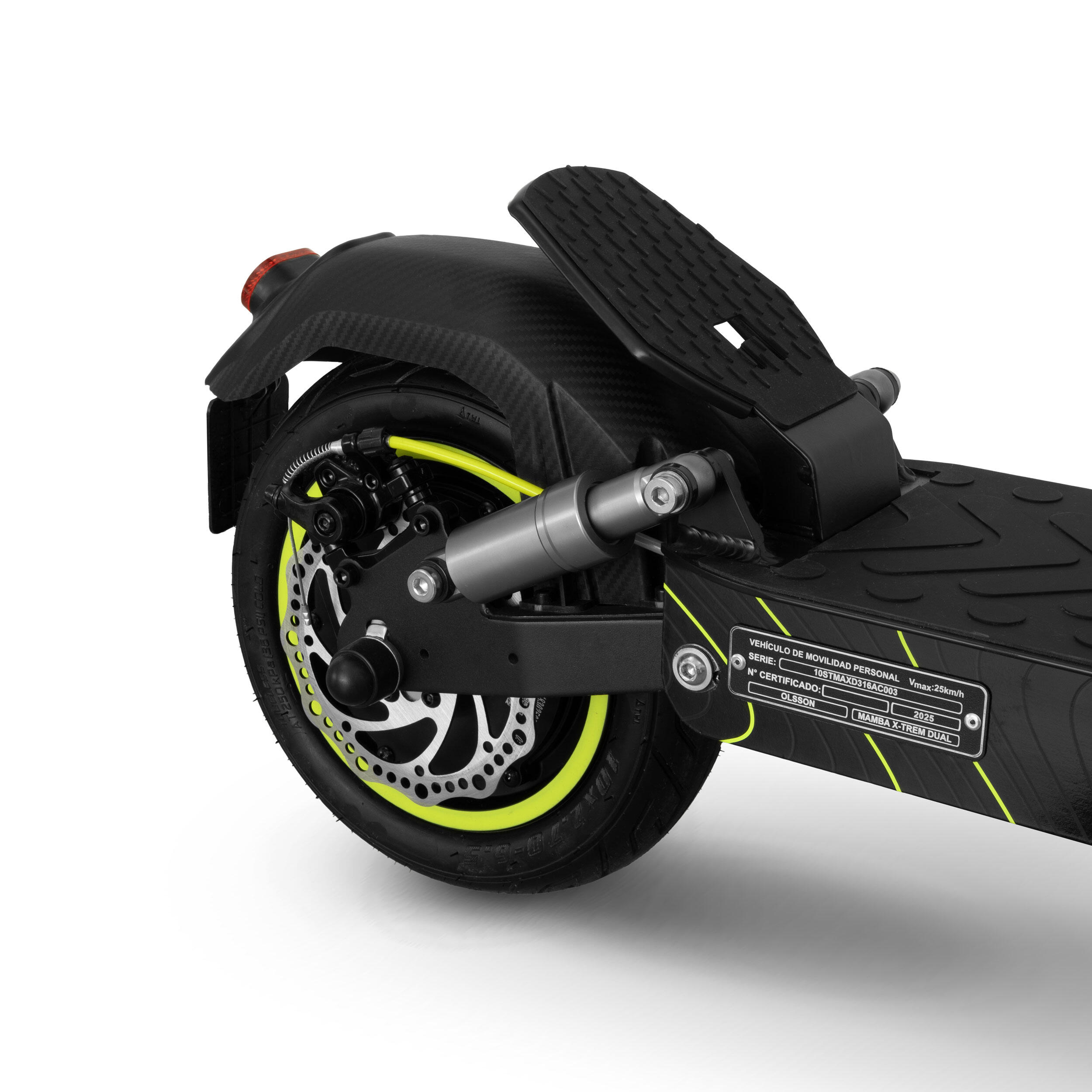 Patinete eléctrico OLSSON MAMBA X-TREM 2 Motores de 1000W 50km Autonomía 6/7