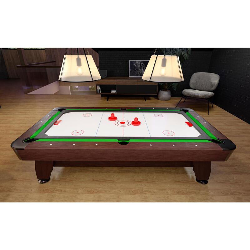 Stół bilardowy spływowy Vip Extra 7FT z nakładką ping-pong cymberaj