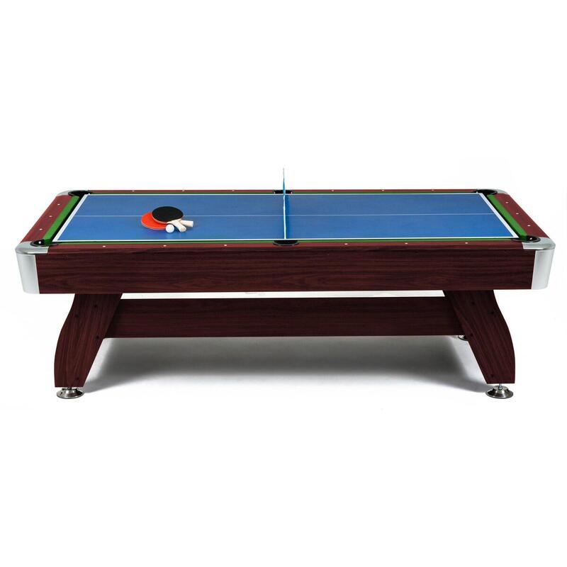 Stół bilardowy spływowy Vip Extra 7FT z nakładką ping-pong cymberaj